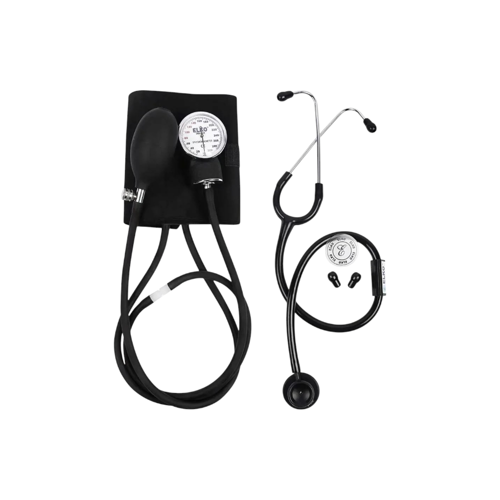 جهاز قياس ضغط الدم اليدوي -  أسود