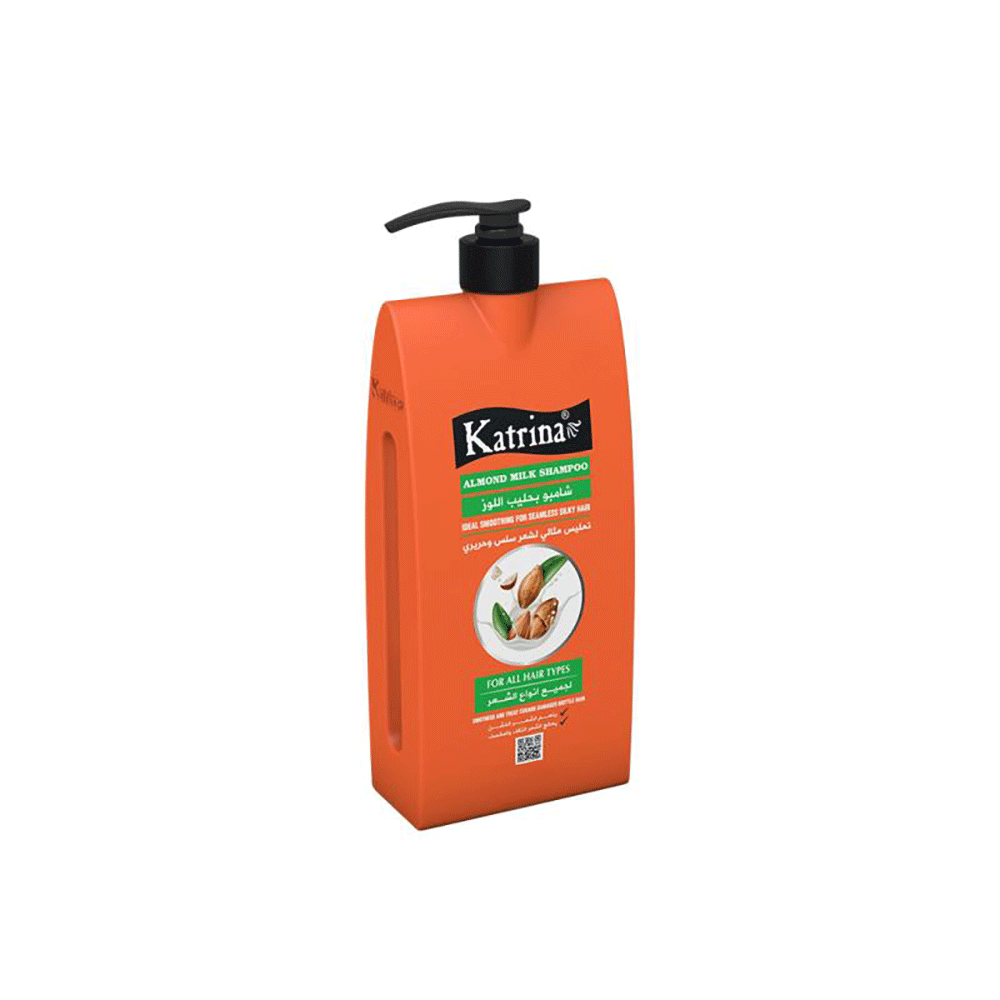 كاترينا شامبو بحليب اللوز للعناية بالشعر- 1000 مل