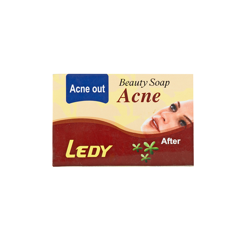 ليدي صابون تجميلي لعلاج حب الشباب - 60 جم