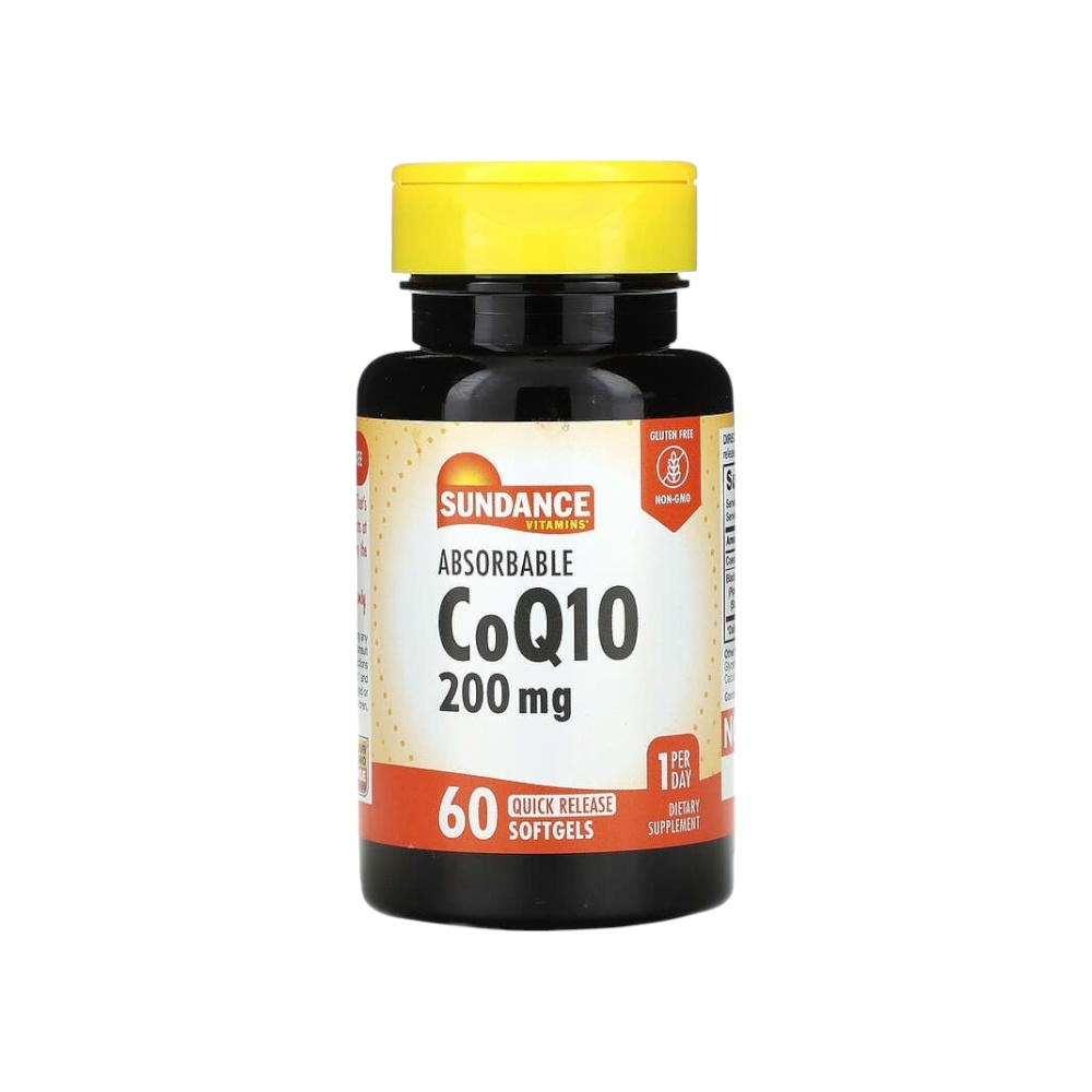 صندانس مكمل غذائي يحتوي على Coenzyme Q-10 بتركيز 200 مج 60 كبسولة