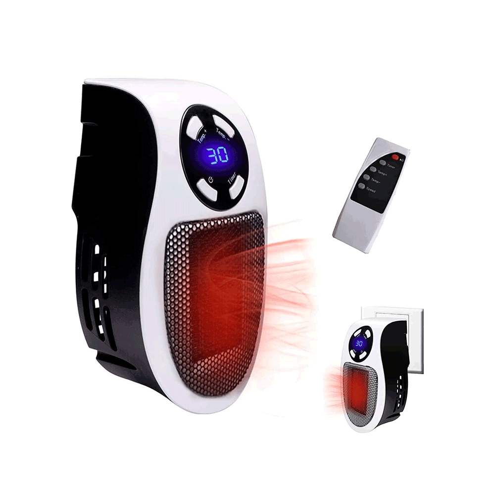 مدفأة هواء تابنام كهربائية قوة 500 وات - أبيض