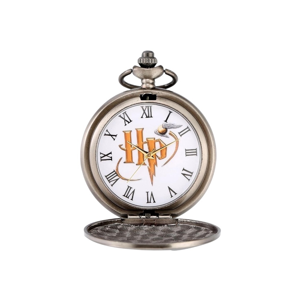 ساعة جيب هاري بوتر من الكوارتز - أسود