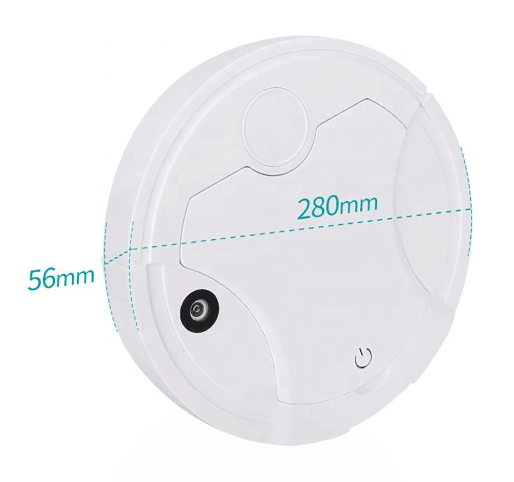  روبوت مكنسة كهربائية ذكية 5 في 1 موديل K250A - أبيض