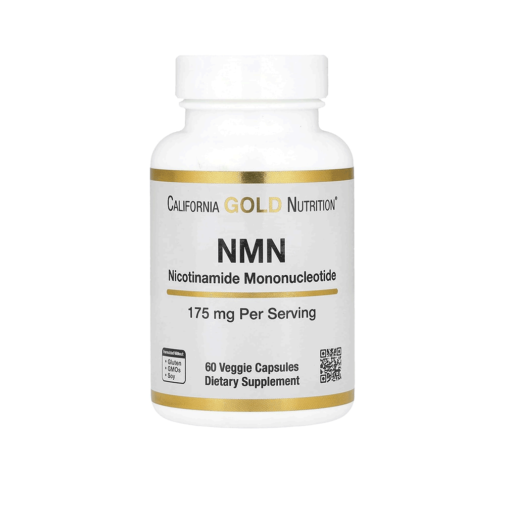 كاليفورنيا جولد نوتريشن مكمل غذائي إن إم إن 175 ملغ - 60 كبسولة نباتية
