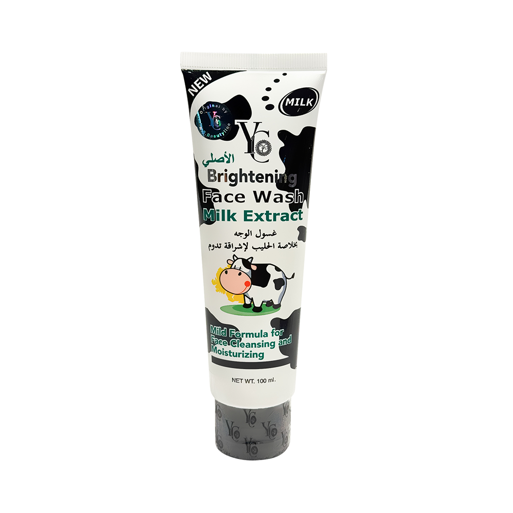 غسول واي سي للوجه بخلاصة الحليب لإشراقة تدوم - 100 مل