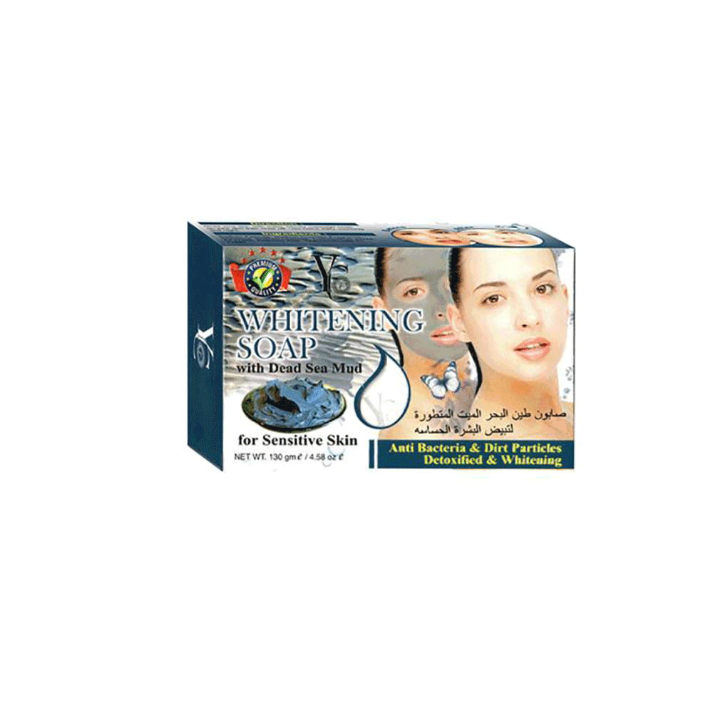 صابون واي سي للبشرة الحساسة بخلاصة طين البحر الميت - 130 جرام