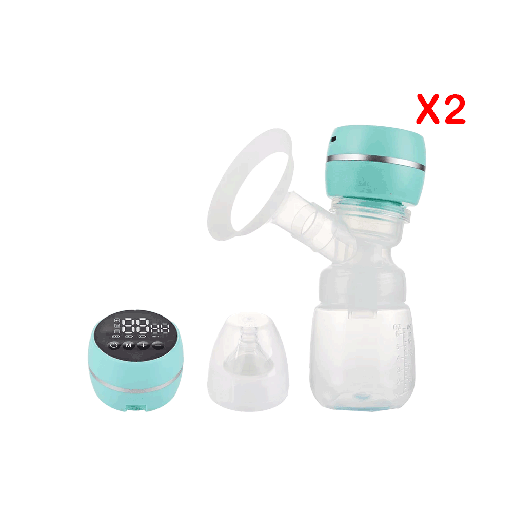 باكج كيو تو جهاز شفاط حليب كهربائي قابل لإعادة الشحن بثلاث وضعيات + 1 مجانًا – 5 قطع