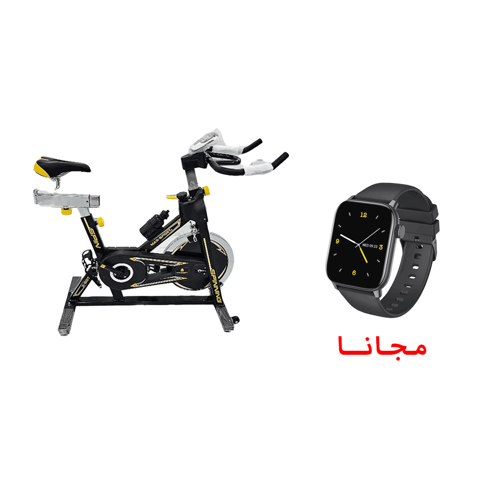 دراجة رياضية قالنت إيليت برو X‑6GT – أسود + ساعة هوكو رياضية Y3 – أسود مجانية