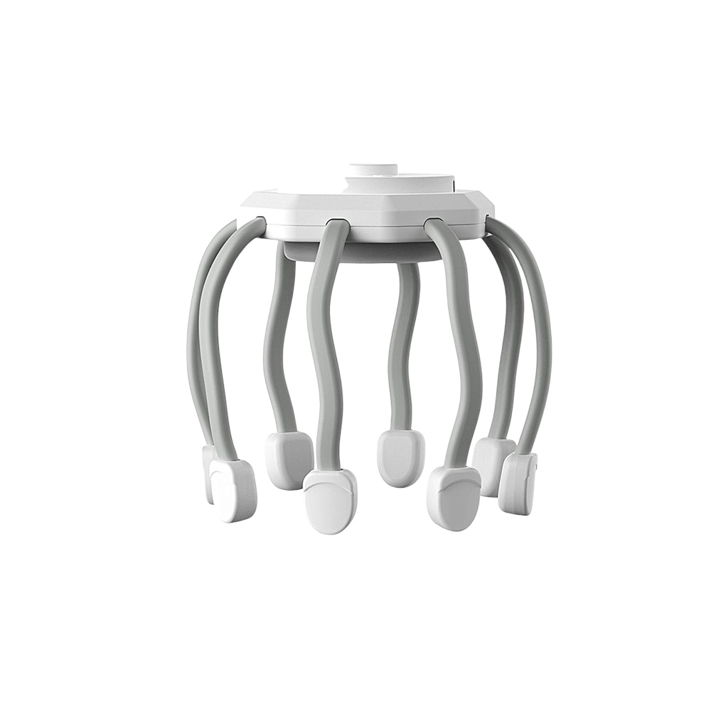 جهاز تدليك الرأس وفروة الرأس الكهربائي جي بي شادوز بتقنية الاهتزاز موديل 10-Contacts