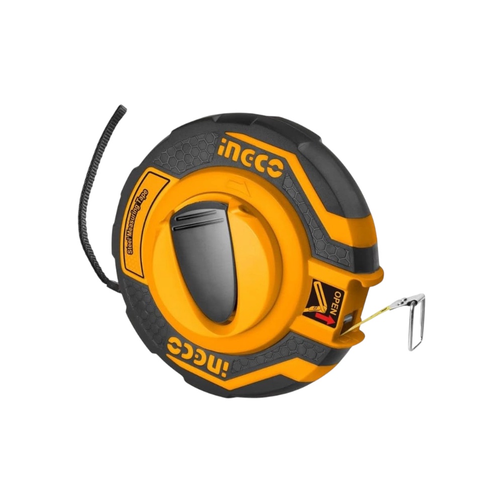 فيتة قياس انجو احترافية بطول 20 م وبتقنية الفولاذ المقاوم للصدأ موديل HFMT8120- متعدد الألوان