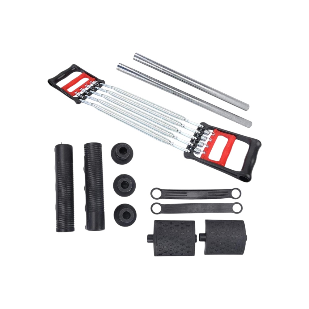 جهاز تمارين وتوسيع الصدر ماجت 3 وظائف وبقوة مقاومة فولاذية -  أسود