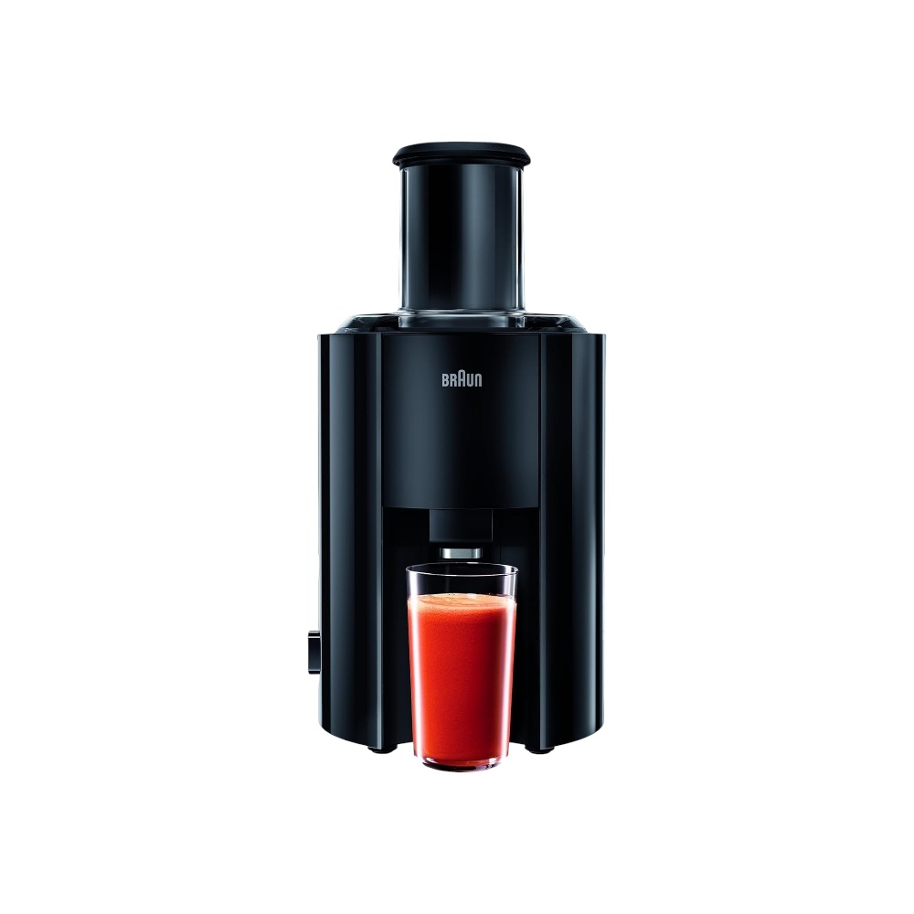 عصارة فواكه وخضروات براون مالتي كويك 3 بقوة 800 وات سعة 1.25 لتر موديل J300 - أسود