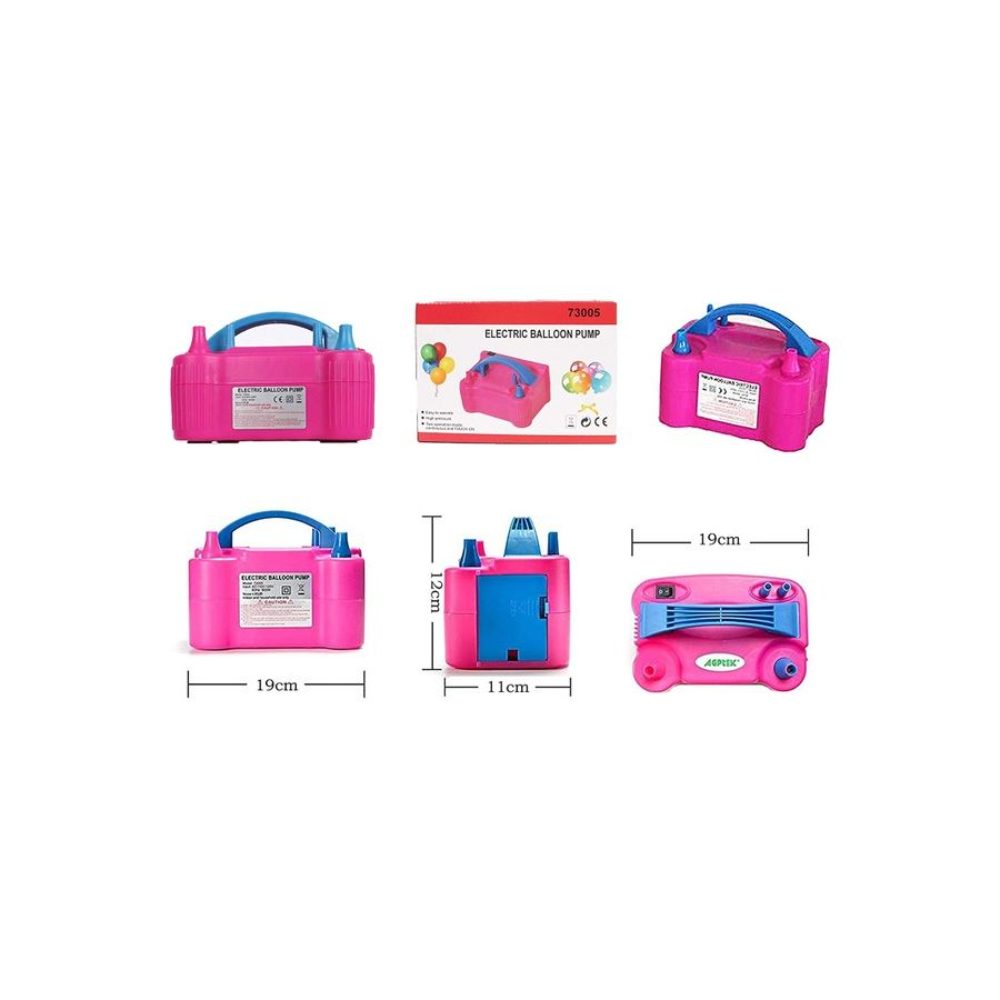  مجموعة بالونات مع مضخة كهربائية - 50 قطعة