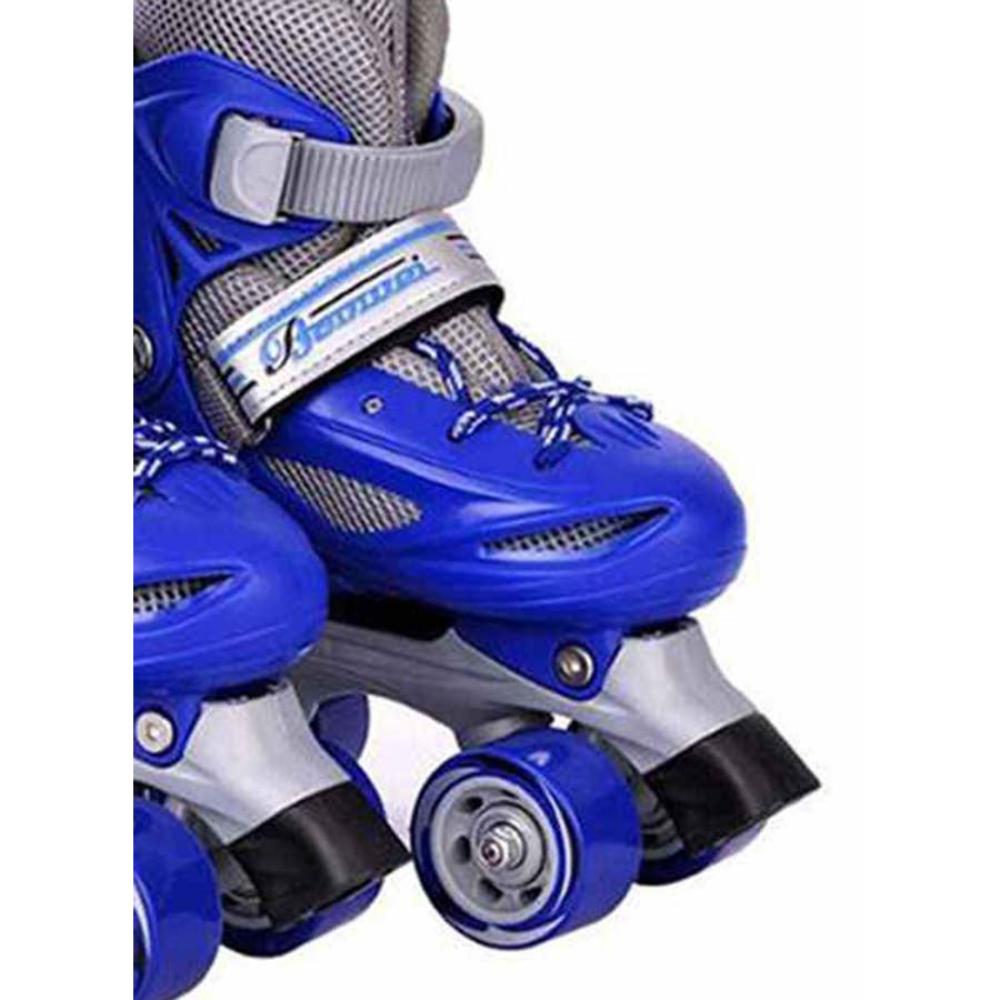 إيه سكوير حذاء تزلج دوار بأربع عجلات للأطفال من الجنسين