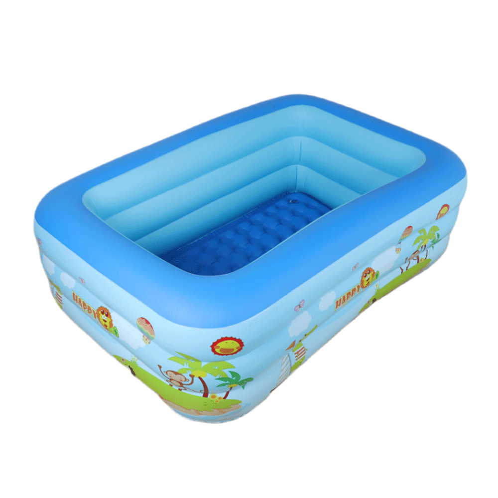 حوض سباحة قابل للنفخ للأطفال - أزرق