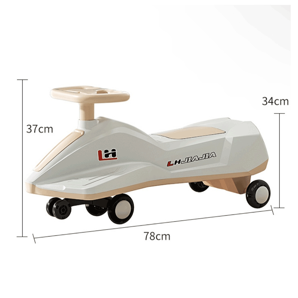 جياجيا لعبة سيارة أطفال تعمل بالدفع - بيج 