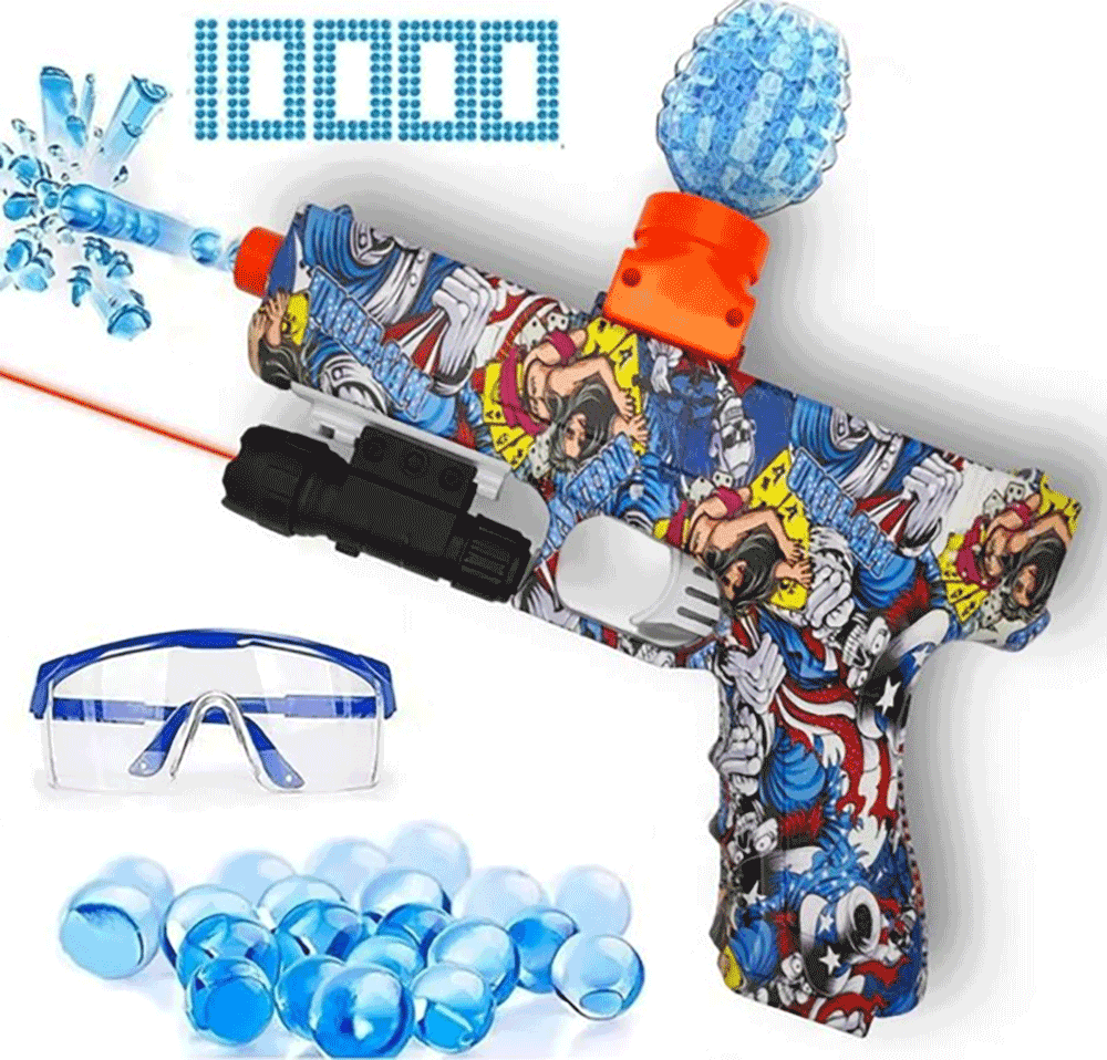 لعبة مسدس كرات الجل المائية -  متعدد الألوان 