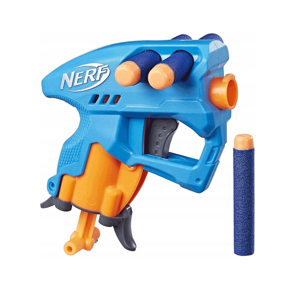 نيرف لعبة مسدس الرصاص الإسفنجي - 3 طلقات 