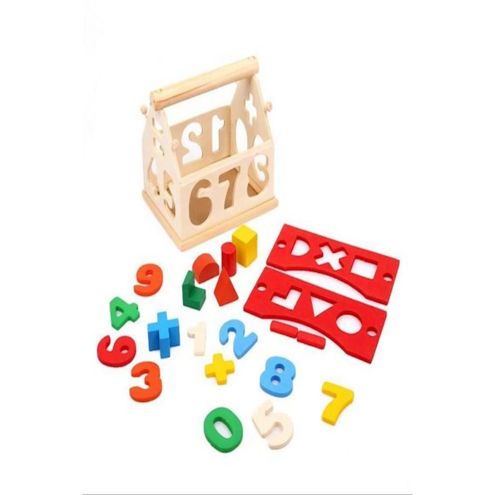  لعبة أرقام خشبية