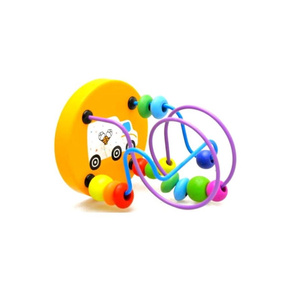  كول بيبي لعبة متاهة الخرز الخشبية للأطفال 