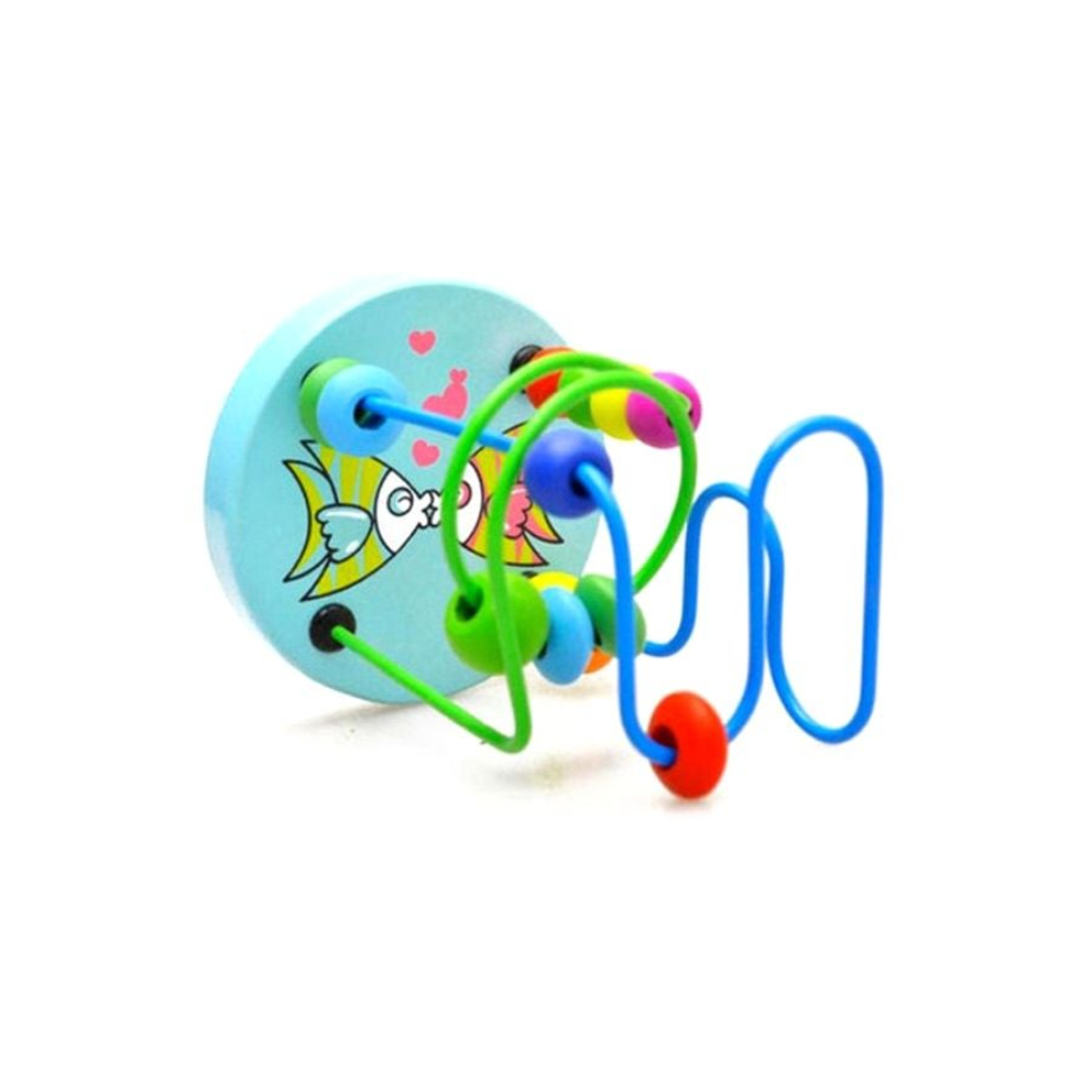  كول بيبي لعبة متاهة الخرز الخشبية للأطفال 