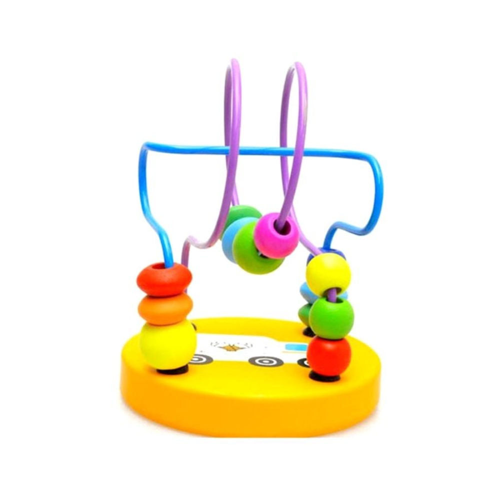  كول بيبي لعبة متاهة الخرز الخشبية للأطفال 