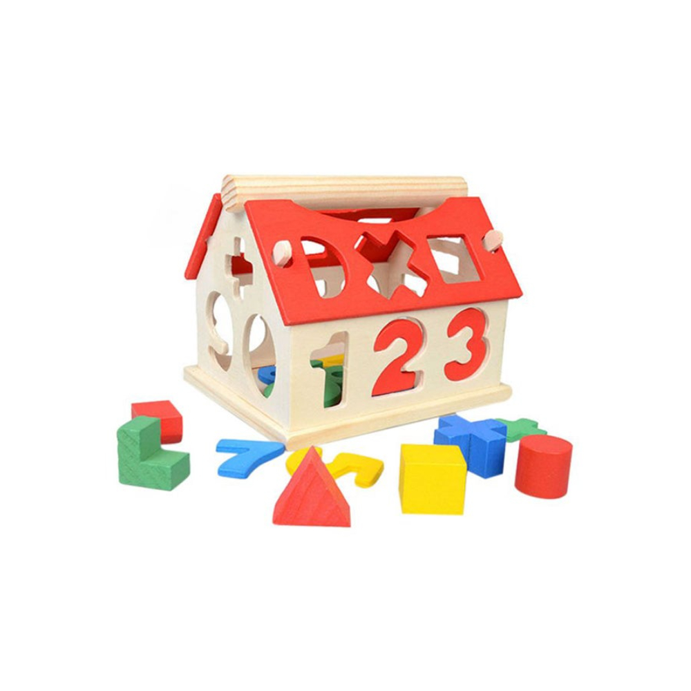 سيثيريا لعبة تعليم العد بتصميم غرفة بأشكال أرقام مقاس واحد