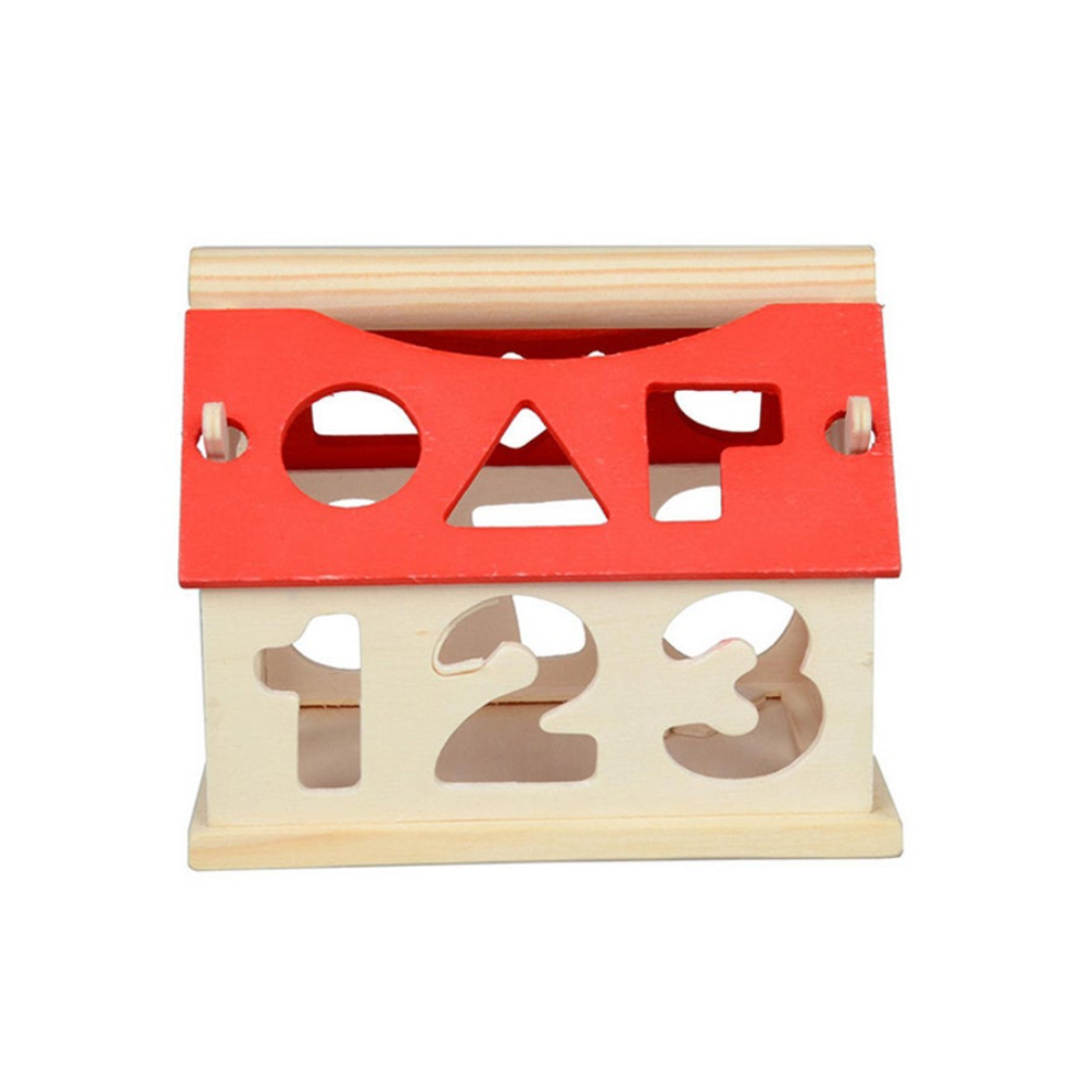 سيثيريا لعبة تعليم العد بتصميم غرفة بأشكال أرقام مقاس واحد