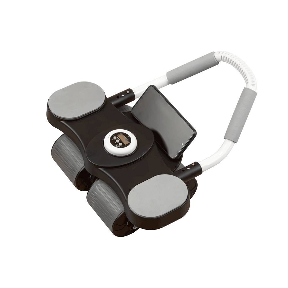  عجلة تمارين البطن واللياقة البدنية موديل ab wheel 20240327 - أسود