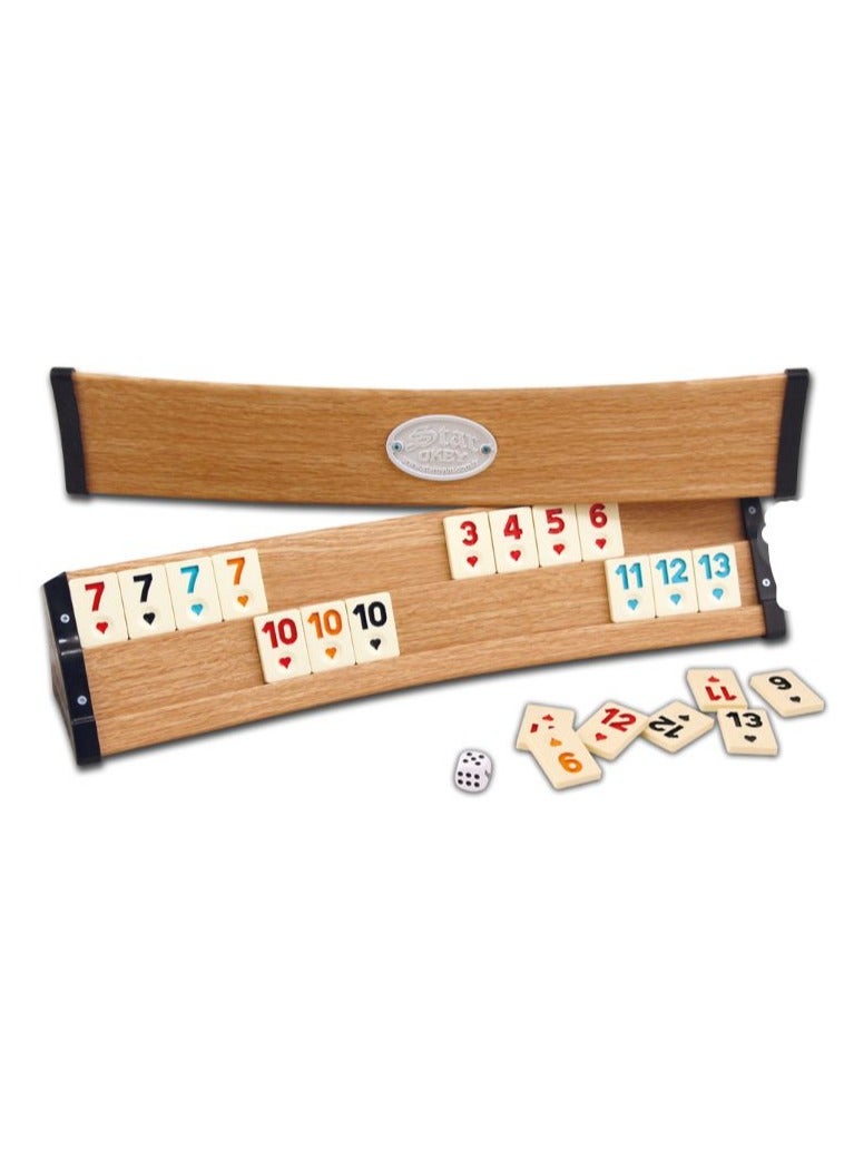 لعبة مرح لعبة أوكيه التركية خشبية مزخرفة