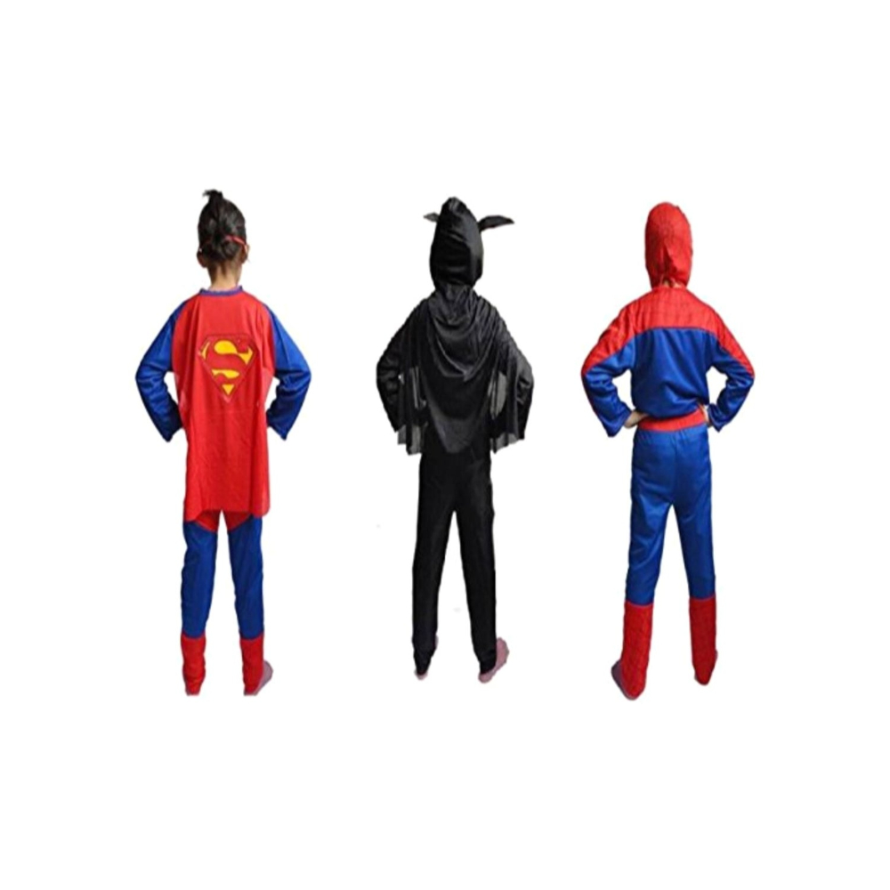 فانسي دريسويل زي تنكري للأطفال بتصميم سوبرهيروز العمر 4-6 سنوات