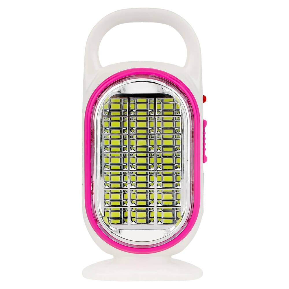 مصباح طوارئ بقوة عالية من جيباس مع لوحة شمسية، متعدد الألوان