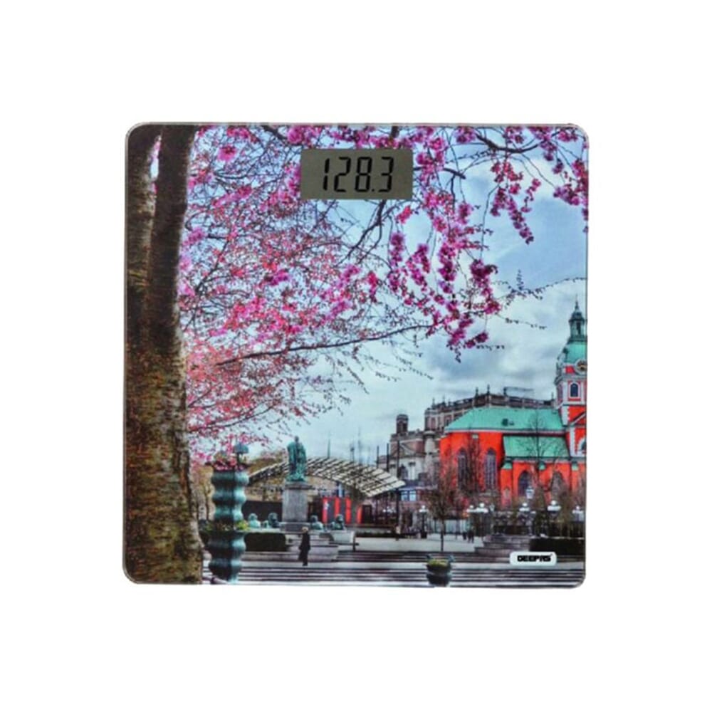ميزان وزن رقمي بتصميم مطبوع من جيباس