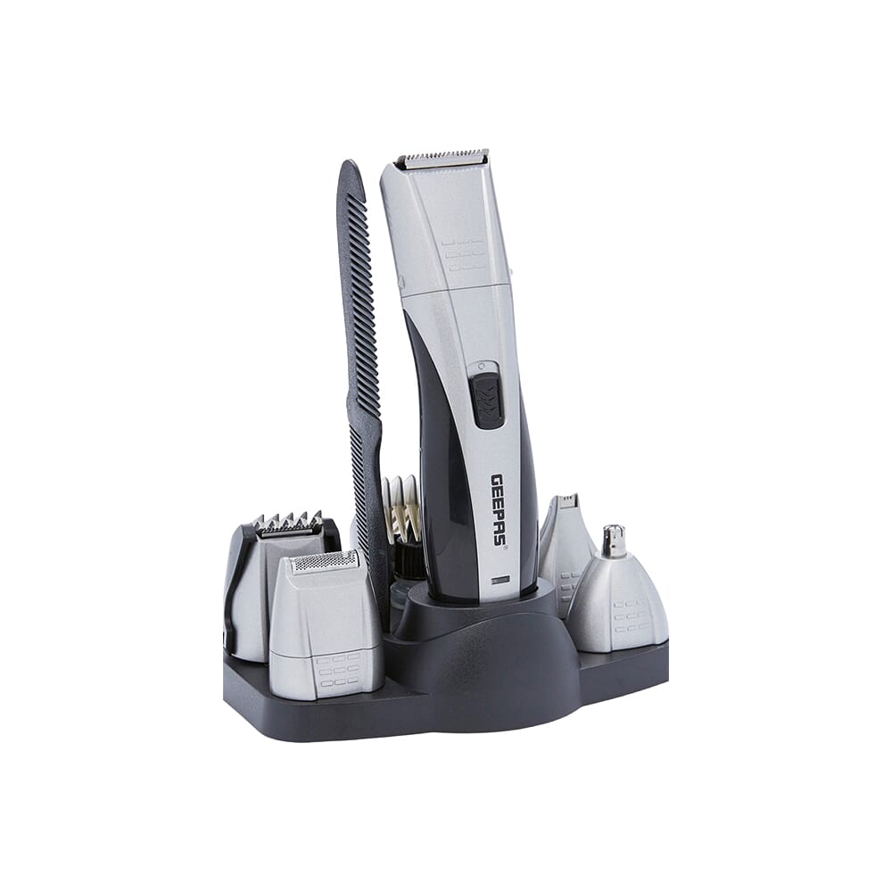 مجموعة تصفيف الشعر 7 في 1 من جيباس رمادي