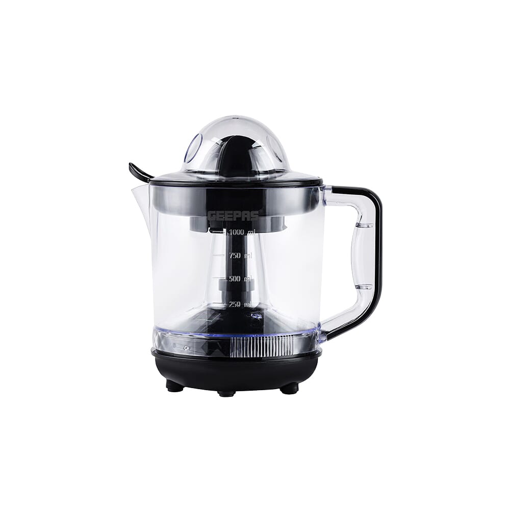 عصارة حمضيات جيباس 1 لتر 25 واط باللونين الأصفر والأبيض