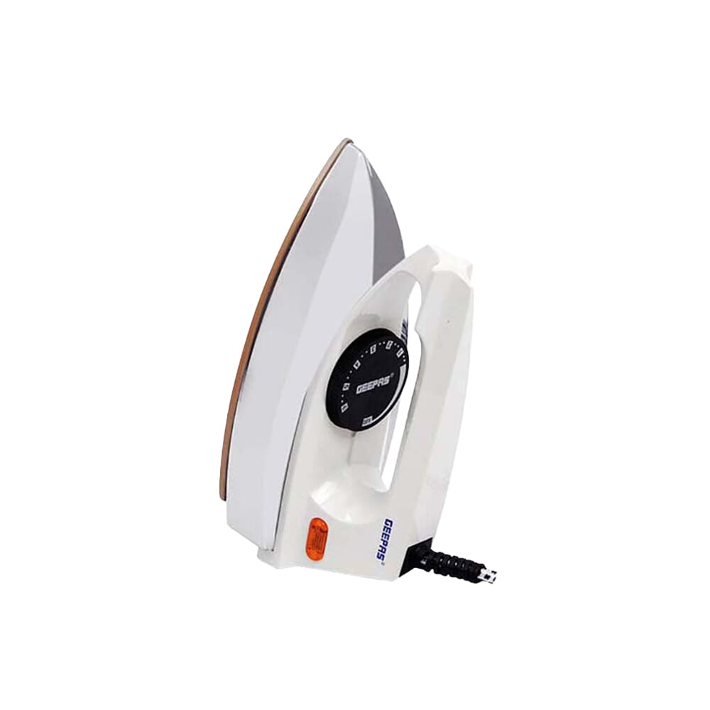 مكواة جيباس أوتوماتيكية - بقاعدة تيفطبقة 60 ميكرون، دليل قماش كبير ومؤشر ضوئي، حماية من الحرارة الزائدة وفصل آلي للطاقة