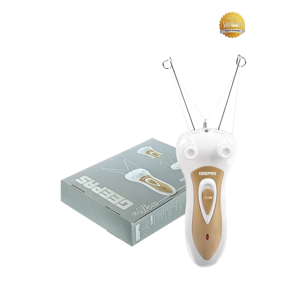 مجموعة إزالة الشعر النسائية الاحترافية من جيباس - قابلة لإعادة الشحن، آمنة لجميع أجزاء الجسم الساقين، الوجه، البيكيني، مثالية للسفر، بديل