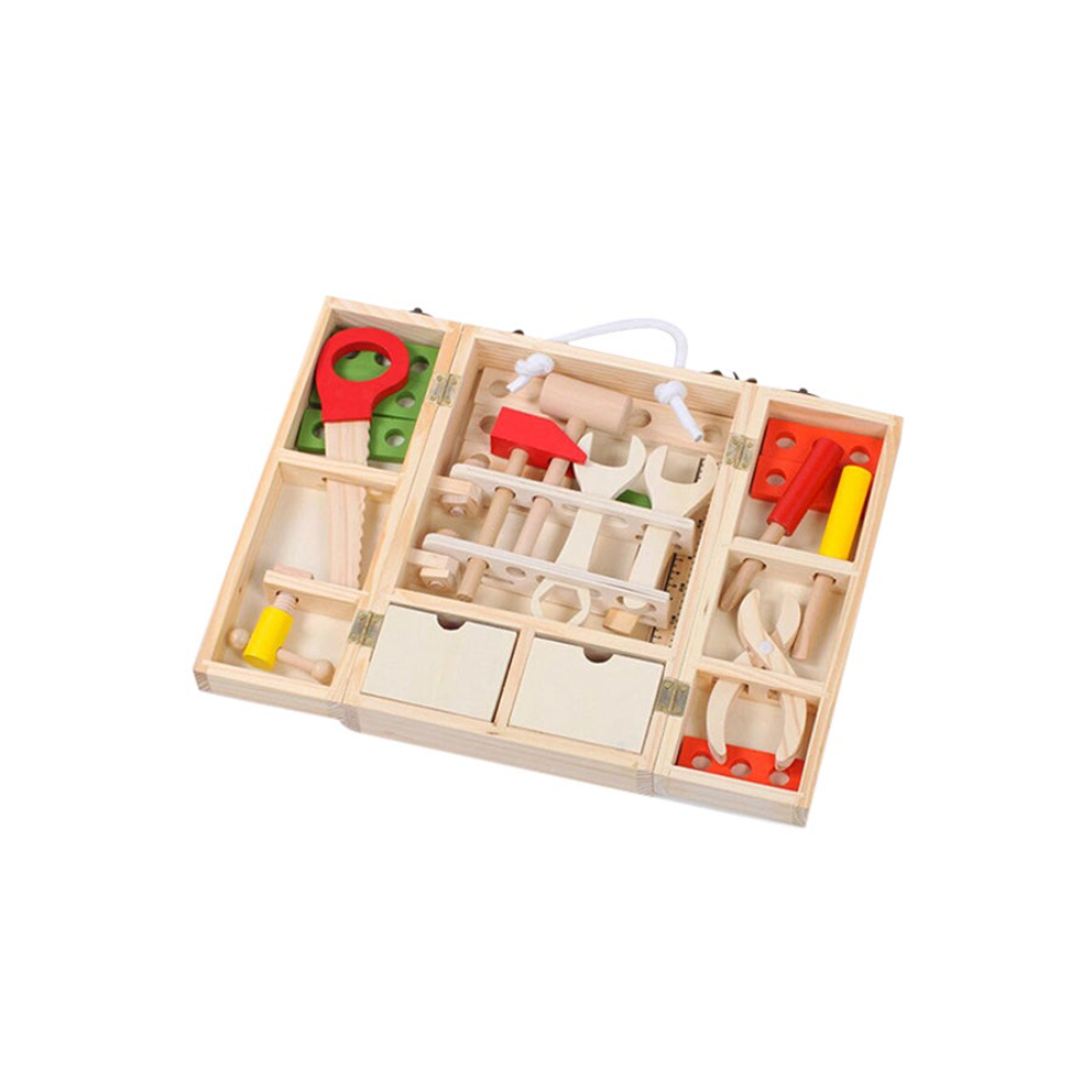 طقم ألعاب خشبية للأطفال صامولة صيانة