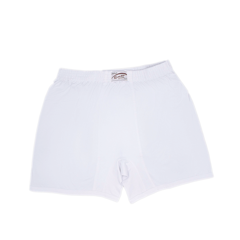 ريمون - سروال رجالي قصير أبيض S