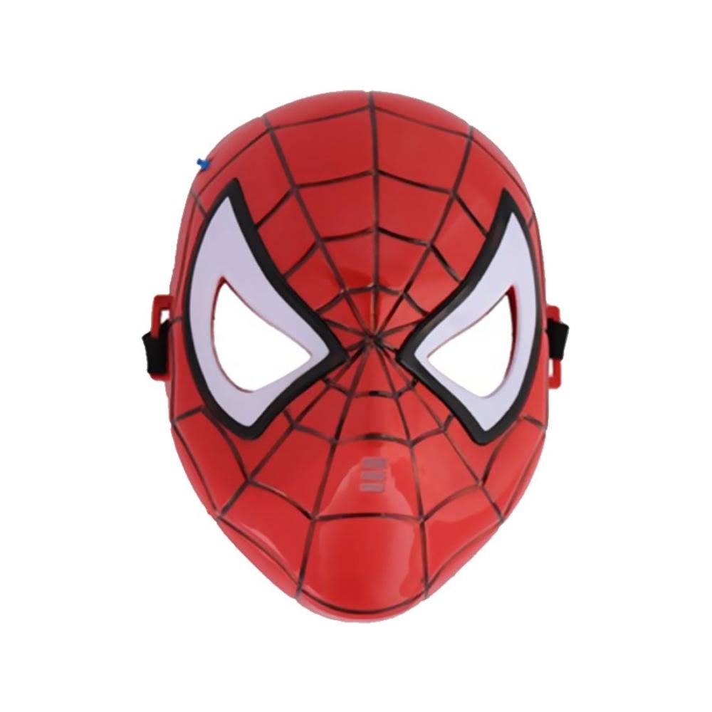 فانسي دريسويل قناع وجه سبايدر مان مع إضاءه مدمجة موديل B07JR7JMJN - أحمر