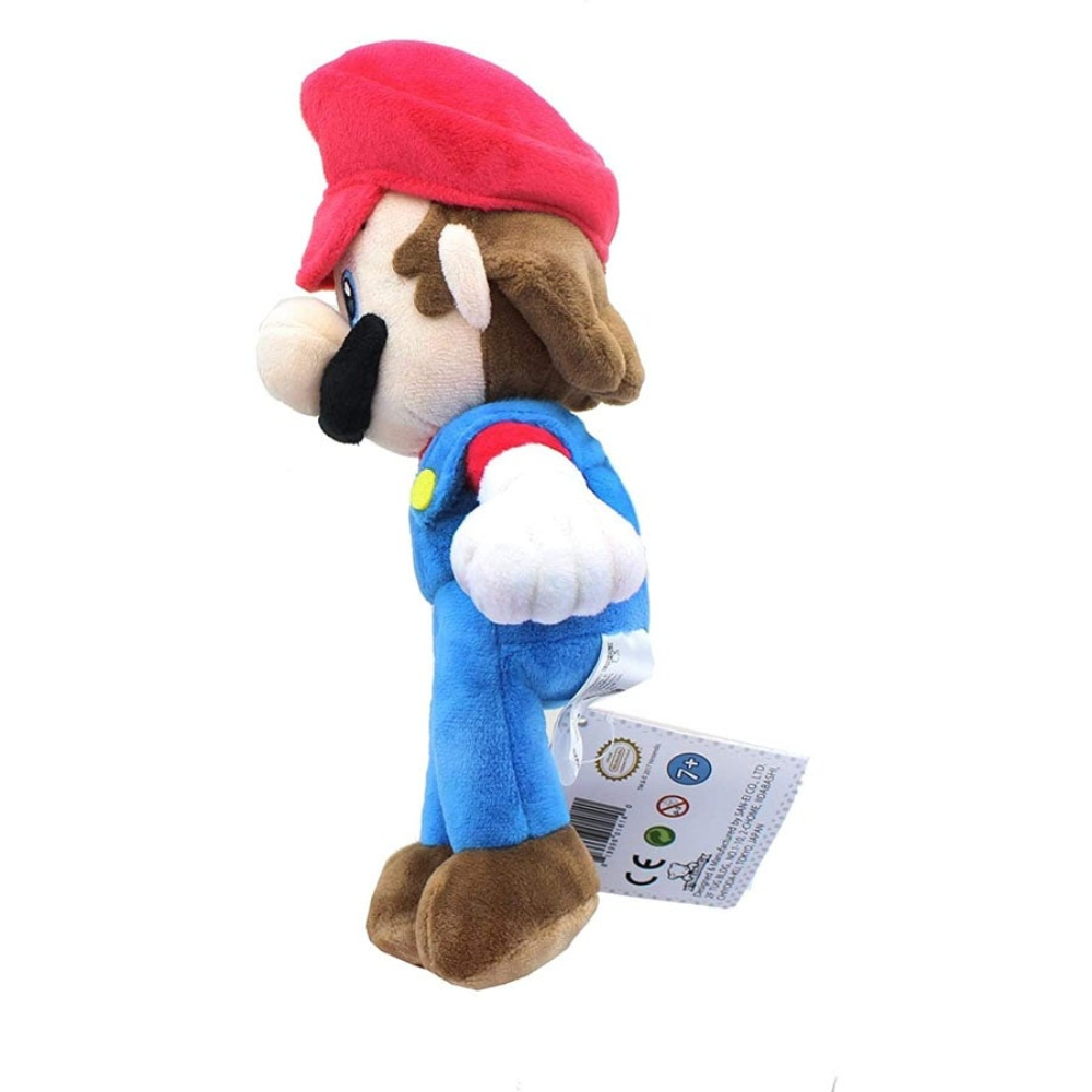 روك بو لعبة محشوة شخصية سوبر ماريو - 14x8.9x24.1 سم