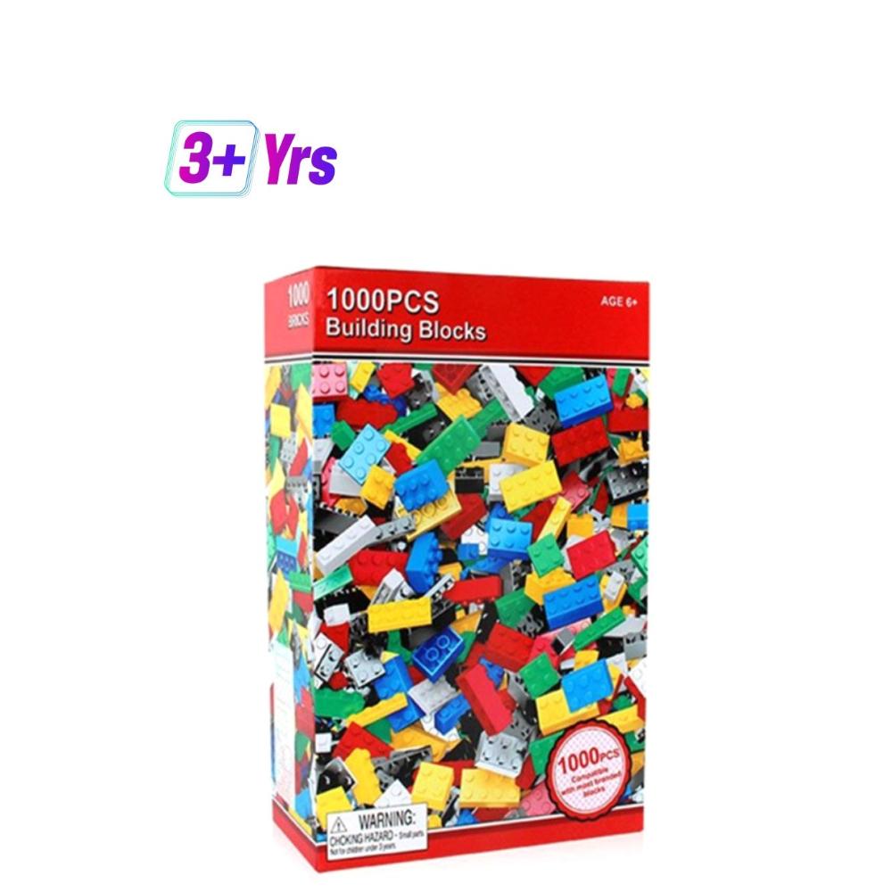 موتيم مكعبات بناء للأطفال لعمر 3 سنوات فما فوق - 1000 قطعة