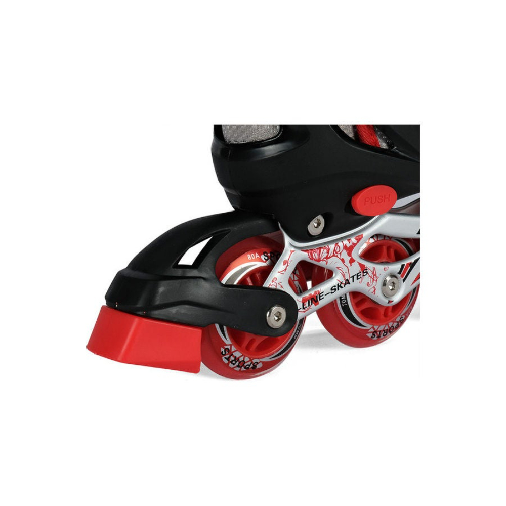 حذاء تزلج بعجلات قابل للتعديل - مقاس 34 سم