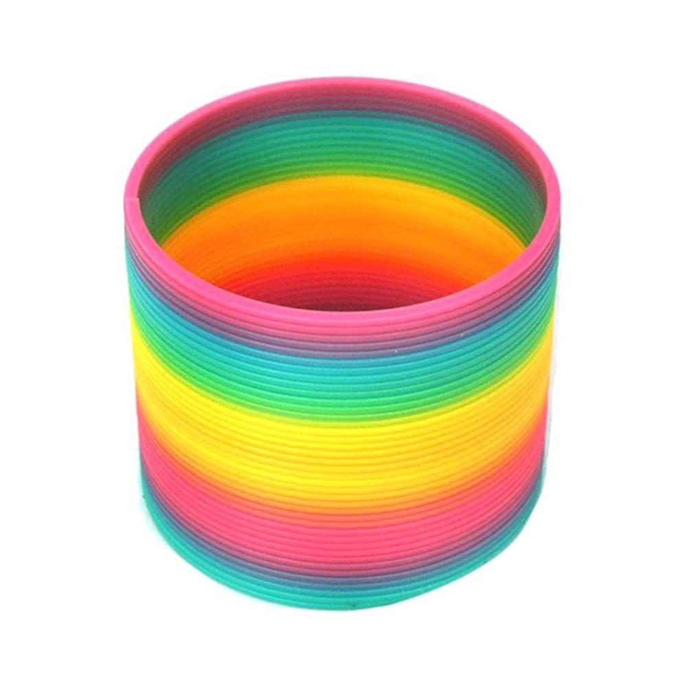 بيوينتي لعبة بازل حلقات مطاطية كبيرة ألوان قوس قزح 