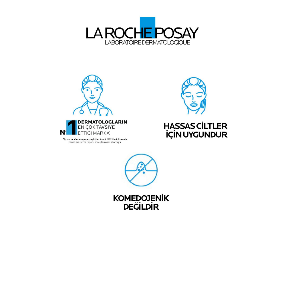 مرطب وجه لا روش بوزيه إيفاكلار مات - بشرة دهنية - 40 مل