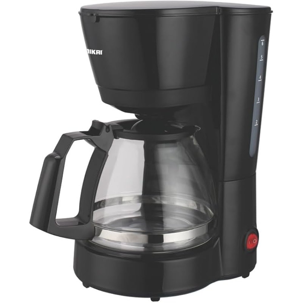 ماكينة تحضير قهوة بالتنقيط نيكاي، 750 مل، إبريق زجاجي، مانع تنقيط