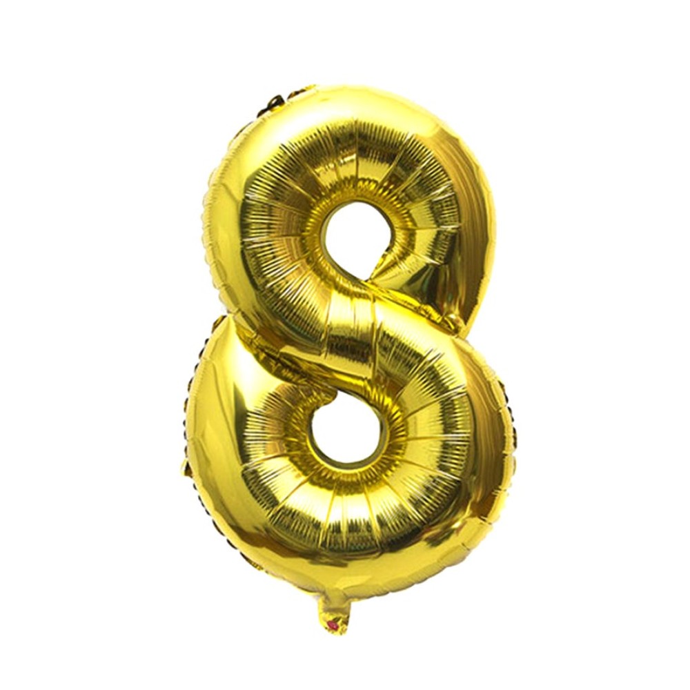  بالون هيليوم رقم 8 - 32 بوصة 