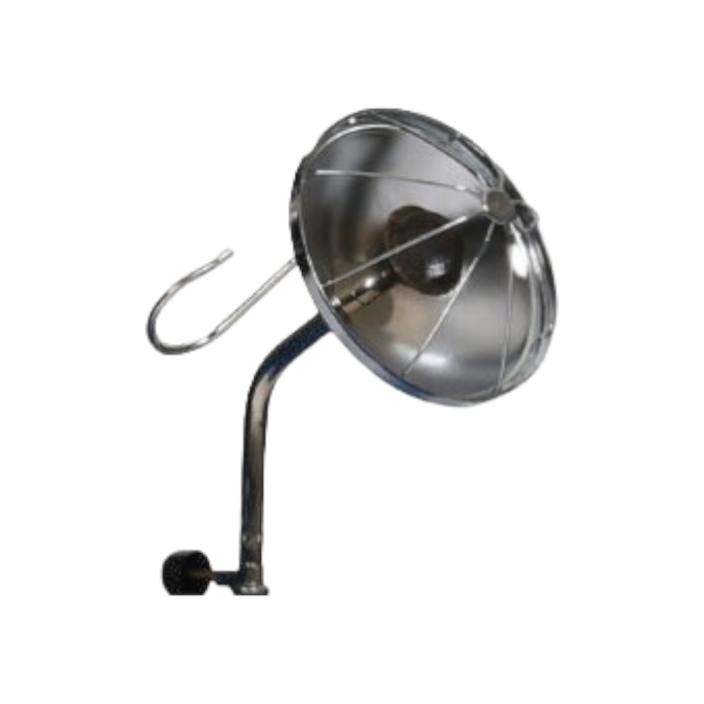 رأس دفاية غاز يتم تركيبه على دبة الغاز الزرقاء ذات الاتجاه الواحد