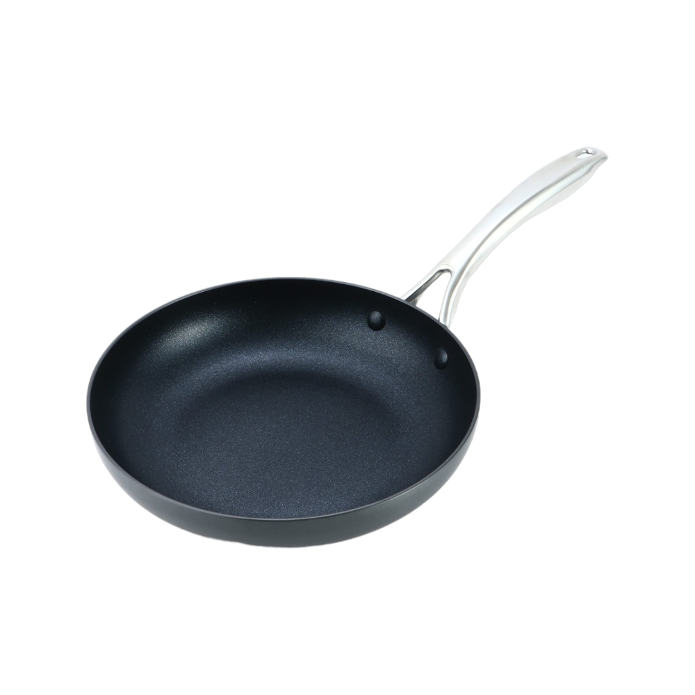 داني هوم مقلاه ألومنيوم متوسطة بمقبض استيل - 22 سم