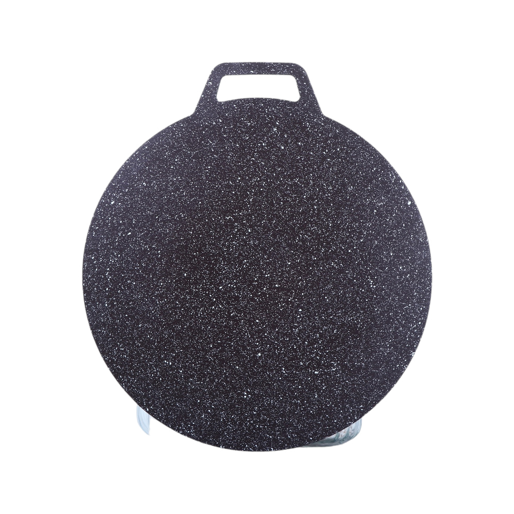 تيفال طاوة خبز دائري من الجيرانيت بمسكة - أسود